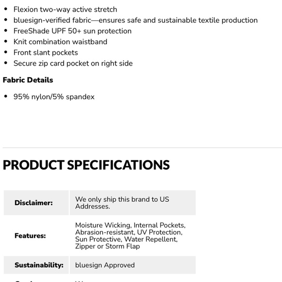 Eddie Bauer Guide  Ripstop Skort in Celadon.  Size 8.  NWT. - Picture 5 of 10